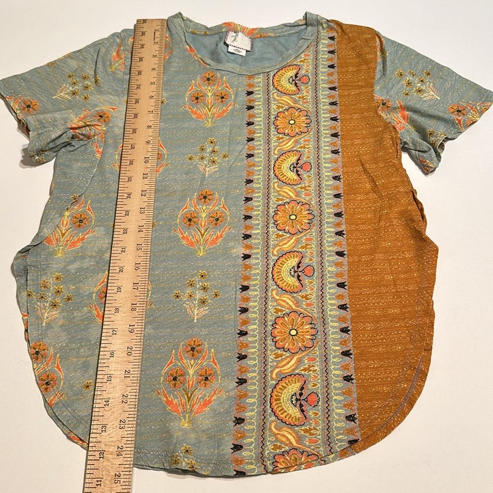 ANTHROPOLOGIE women’s Postmark Delilah Tee - Picture 4 of 4